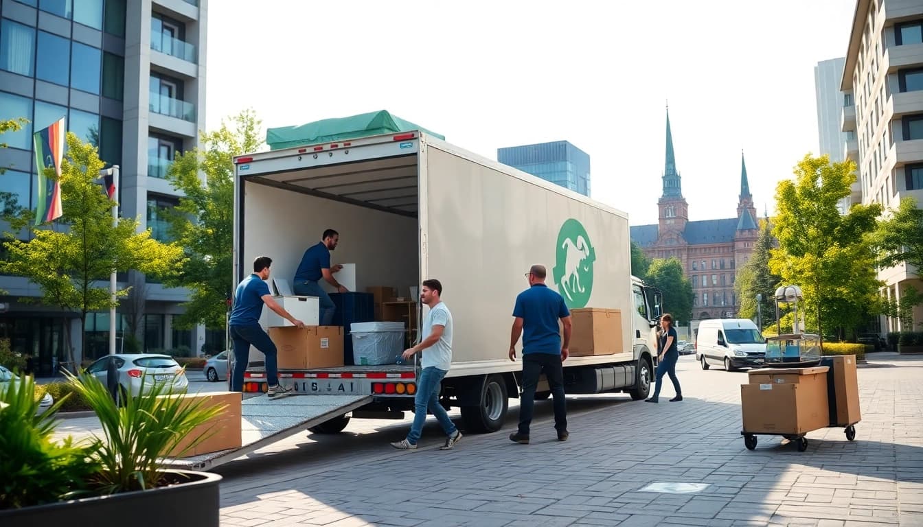 Umzugsunternehmen in Potsdam: Professionelle Umzüge mit engagiertem Team in der Stadt