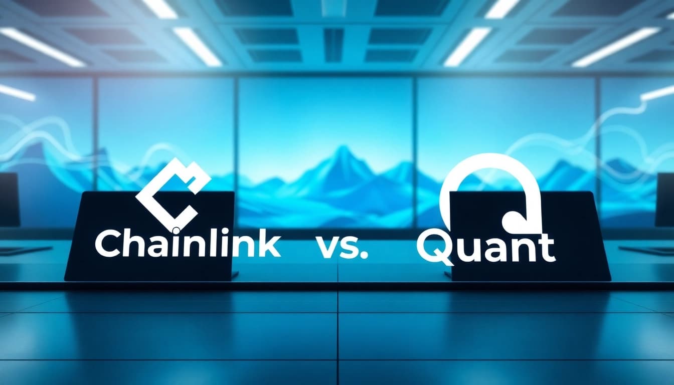 Comparing Blockchain Solutions: Businessabc and Chainlink vs Quant Analysis
