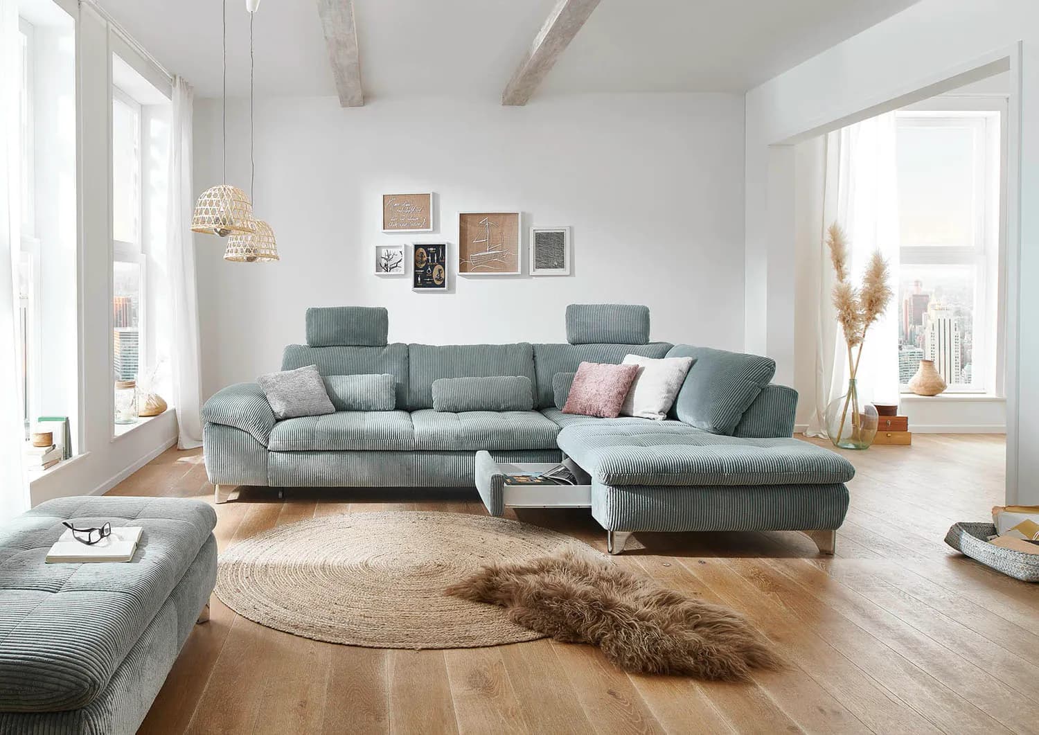 Ecksofa-Trends 2024: Stilvolle und funktionale Wohnideen