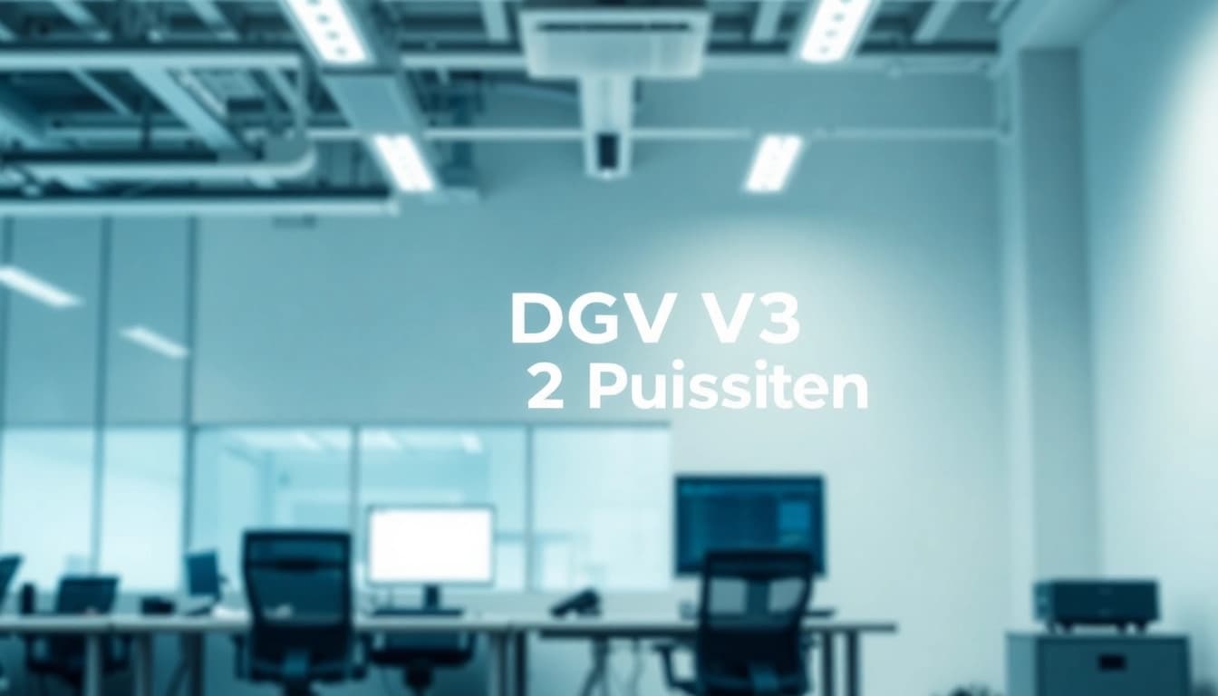 Durchführung einer DGUV V3 Prüfung mit technischer Ausrüstung in modernem Ambiente.