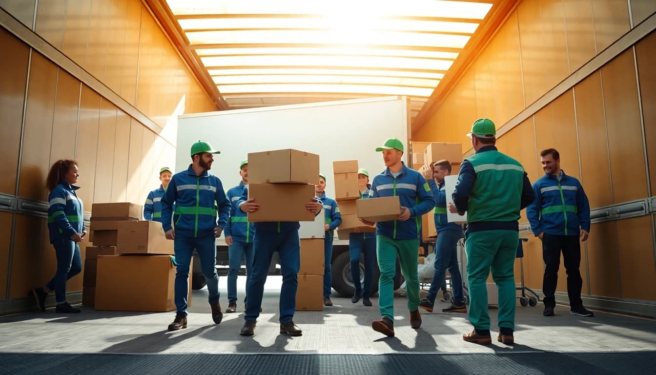 Umzugsprofis beim professionellen Verpacken von Möbeln durch das umzugsunternehmen im Saarland.