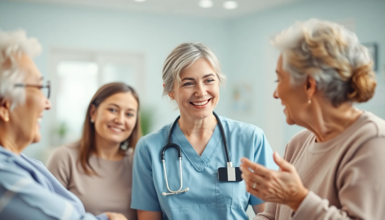 Engaging nurse aids patients in Hameln in pflegefachkraft stelle hameln environment showcasing compassion and care.