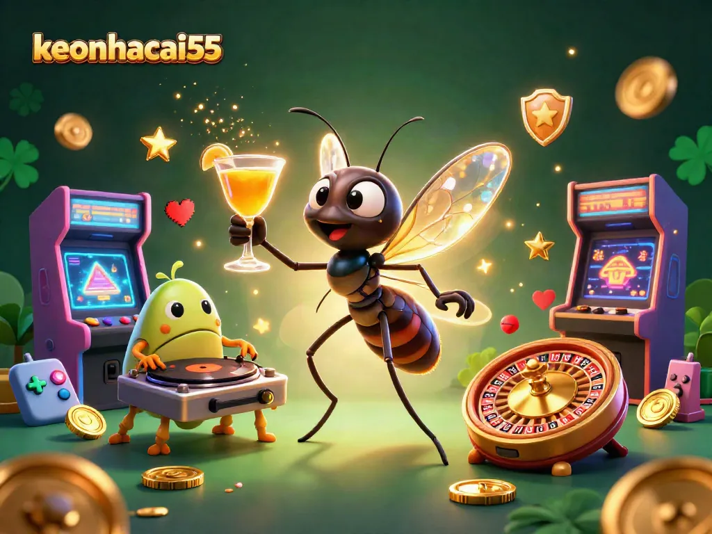 Engage in thrilling gameplay at keonhacai55 with dynamic 3D illustrations of casino adventures.