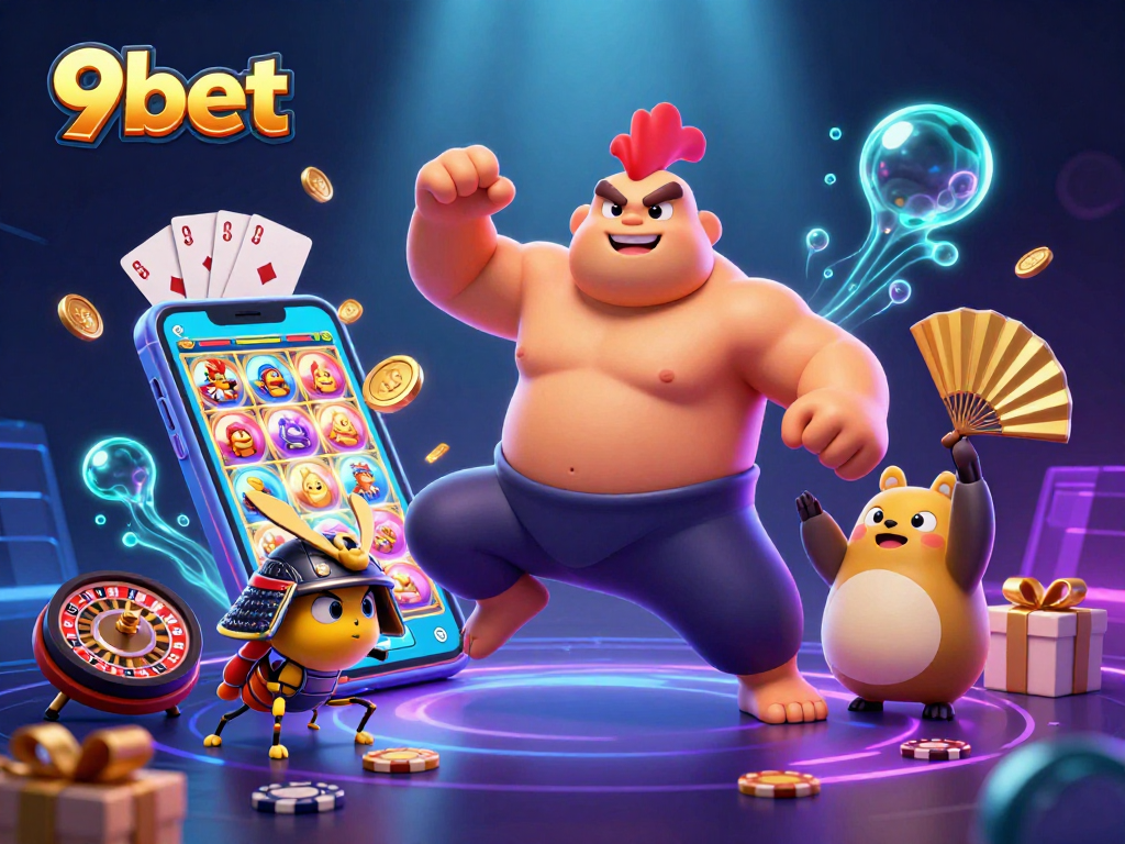 Experience thrilling action with 9bet as a sumo rooster and samurai cricket dominate the casino scene!