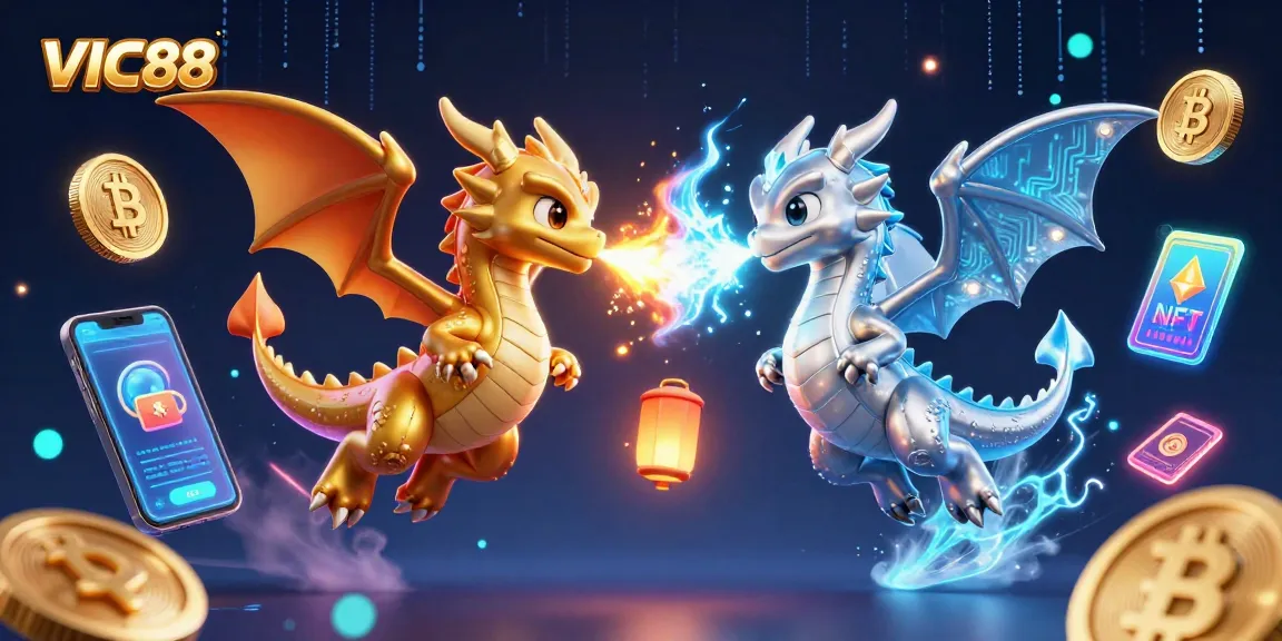 Engage in thrilling gameplay at VIC88 with dynamic dragons and blockchain elements.