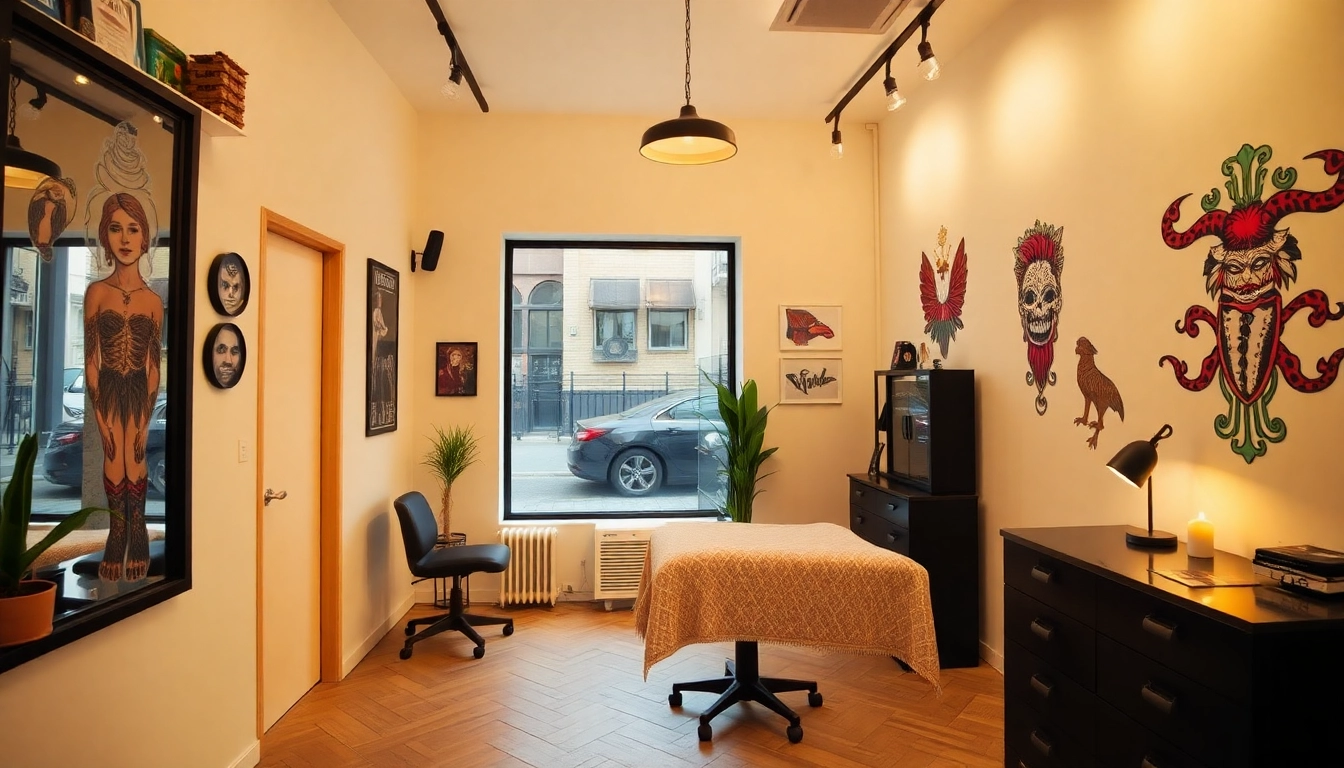 Professionelle Tattoos im Tattoo Studio München mit kreativen Designs und einladender Atmosphäre.