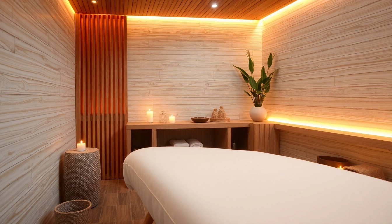 Wellnessliege elektrisch beheizbar im eleganten Spa-Setting mit weichem Lederbezug und entspannender Atmosphäre.