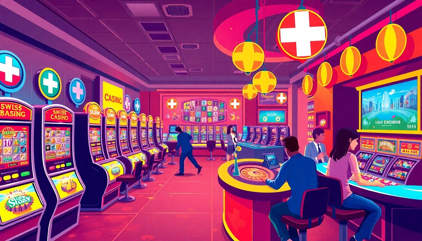 Experience the thrill of casino online schweiz with exciting games and vibrant environments.