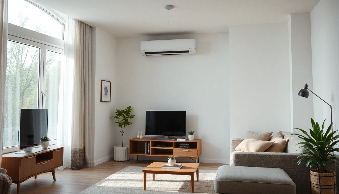 Klimaanlagen kaufen: Entdecken Sie elegante Klimaanlagen in einem modernen Wohnambiente