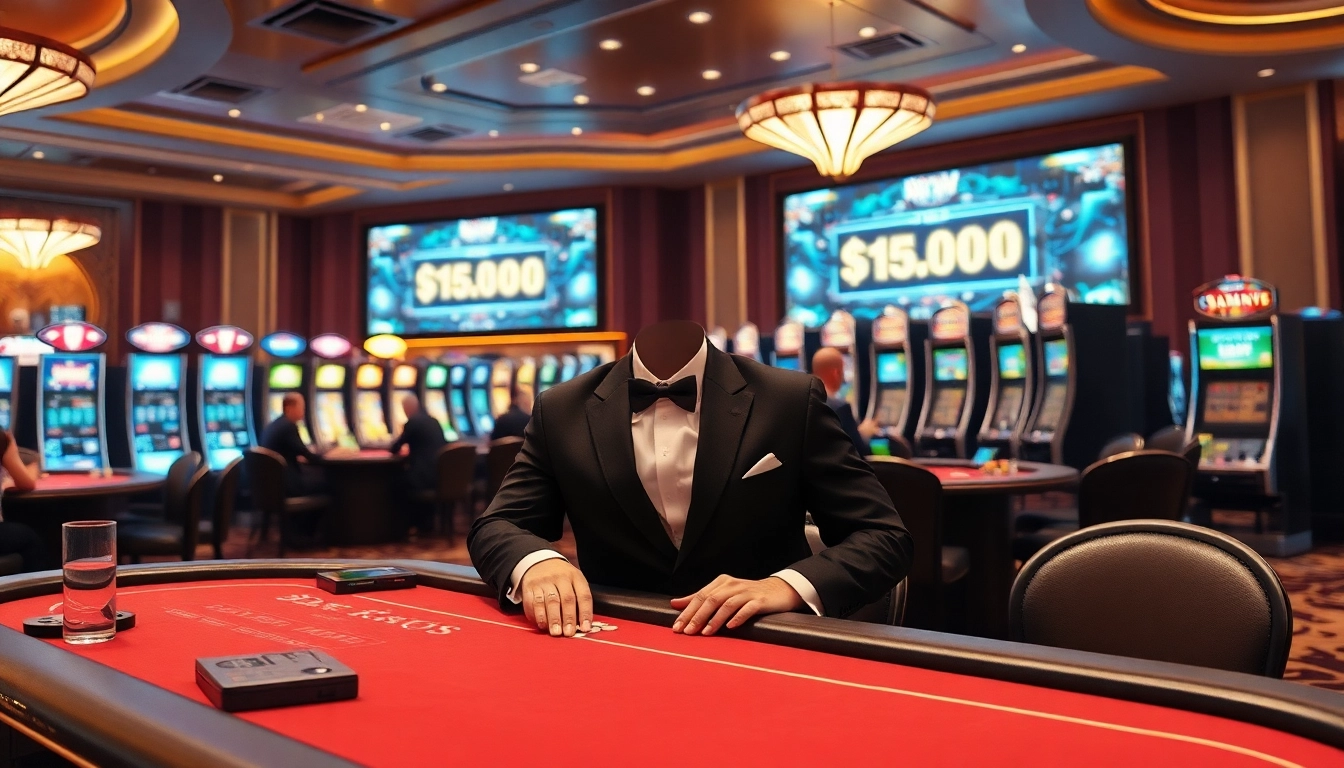 Erleben Sie den Nervenkitzel des online casino spielen schweiz in einem luxuriösen, digitalen Casinoumfeld mit eleganten Spieltischen und beeindruckenden Spielautomaten.