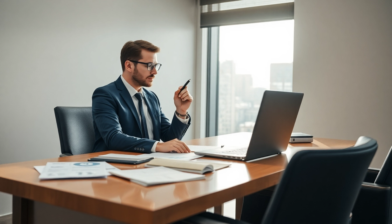 Headhunter Finance bei der Arbeit im prüfenden Blick auf Finanzdaten.