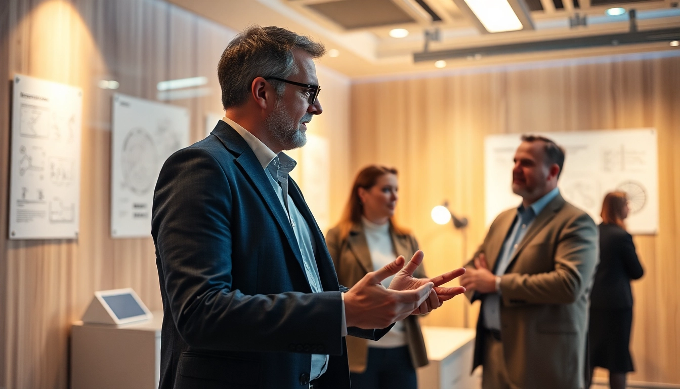 Headhunter Ingenieure im modernen Büro während einer Beratung mit Ingenieuren.