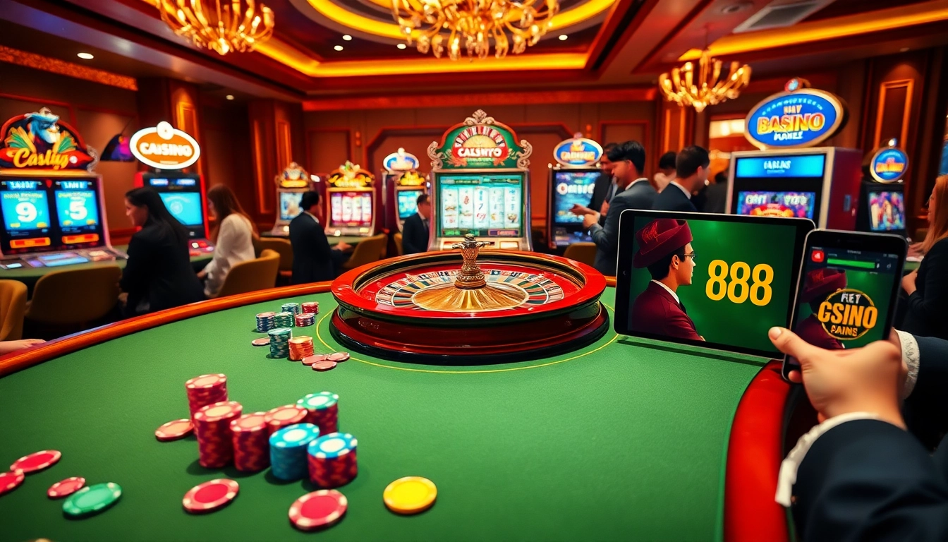 Experience the thrill of gaming at https://rr88wang.com/ with luxury casino elements and engaging players.