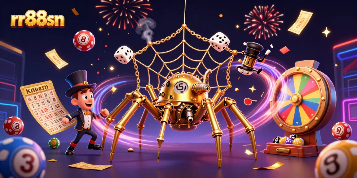 Experience thrilling games at rr88sn with immersive steampunk visuals and vibrant lottery gaming elements.